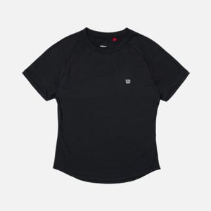 M 윌슨반팔티 LQC W243002TTS71-BLK 여성 스피드 드라이 반팔 티셔츠