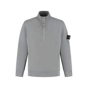 스톤아일랜드 로고 패치 하프 지퍼 스웨트셔츠 K2S156100068S0A20 V006B TP945360643