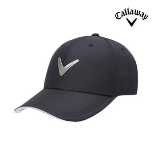 캘러웨이 2025 투어 쉐브 메탈 캡 골프모자 블랙