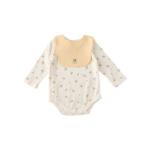 밍크뮤HB(YE)봉봉아일렛SET바디슈트(35A7004011)출산선물 유아동의류 턱받이