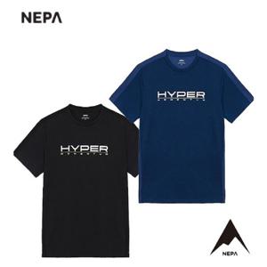 [네파] 남성 아이스업 하이브리드 반팔 라운드티셔츠 7k35323