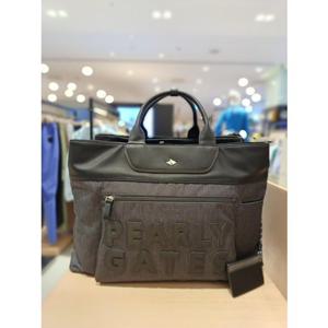 [파리게이츠] 25FW가을 공용 로고 포인트 보스턴백 (531E3BB051GY)
