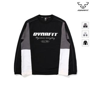 [다이나핏] (택가 109,000원) 블랙 NEWTHING (뉴띵) 맨투맨 YUU23231Z1