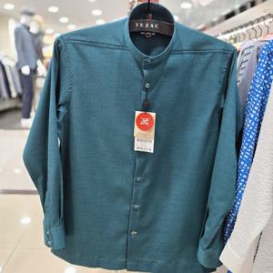 [예작]지지미원단 일반핏 긴팔 셔츠(YJ4SUA562/MI)_DG