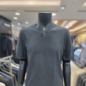 [파렌하이트][23S/S]쿨링 반팔 헨리넥 니트 GYC2158_BP