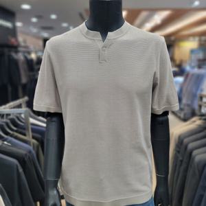 [파렌하이트][23S/S]쿨링 반팔 헨리넥 니트 BE2158_BP