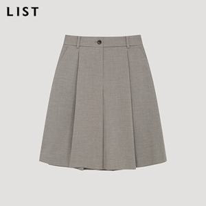 [리스트] 울 원턱 버뮤다 하프 팬츠_TWWSPP72010_SE