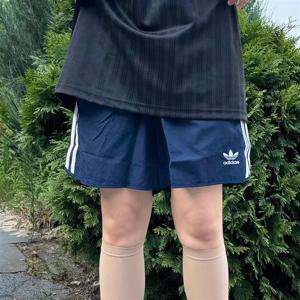 아디다스 공용 아디컬러 스프린터 쇼츠 네이비 반바지 IB9952