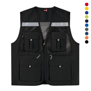 [랜더스][루페코리아] 랜더스 반사 왕망사 조끼 LD463 검정