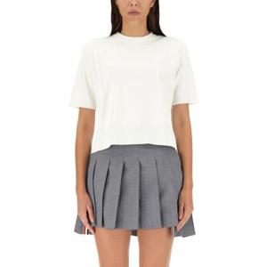 톰브라운 반팔 티셔츠 FKA362A Y5501100 WHITE