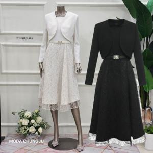 [미니멈]MD 볼레로 원피스 셋트 레이스 원피스  MD MYAAWO2180 Z