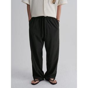 (425821LYC5) [에잇세컨즈] 와이드핏 이지 팬츠  블랙