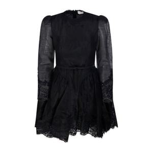 짐머만 하이노틱 레이스 트림 미니 원피스 5241DF251 BLACK