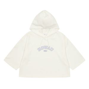 소이 남아 레터링 7부 후드 티셔츠 23F0482_CR