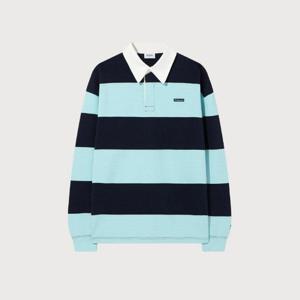 M 커버낫긴팔티 CQK CO2501CR06-SB 어센틱 럭비 맨투맨 Sky Blue