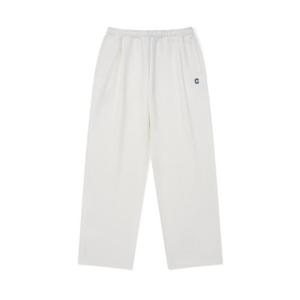 M 커버낫팬츠 CQK CO2403PT22-IV 원턱 세미와이드핏 스웨트 팬츠 아이보리