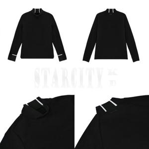 볼빅 여성 탑밸류 골프 실키테크 반넥 베이스레이어 VLBSP991_BK_KD