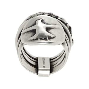 25 FW 앤드뮐미스터 여성 모사 플라잉 버드 스택 링 252378F024001