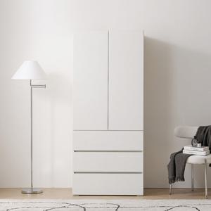 보루네오 마르체 모엔 800 서랍 시스템 옷장 BKC803C (착불)