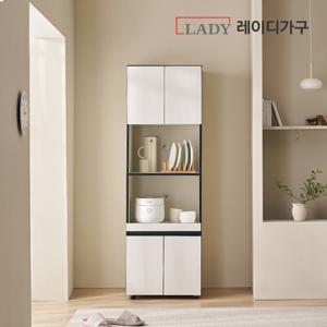 레이디가구 모디핏 광파 오븐 렌지대 광폭 전자레인지 수납장 600