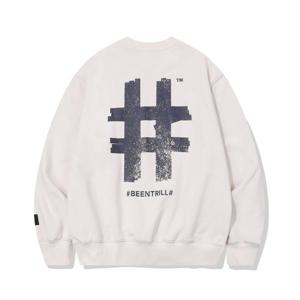 [빈트릴] 스탬프 해시태그 맨투맨 BA251RM007_SD