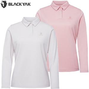 블랙야크 여성 가을 등산 긴팔티셔츠 아웃도어 이너 베이스 카라 긴팔티2 1BYKTFU501
