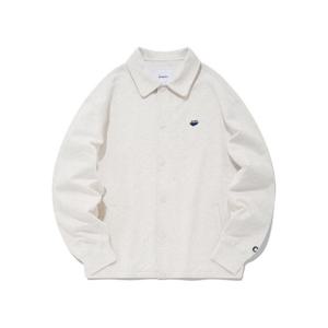 M 커버낫자켓 CQK CO2301HZ04-OT 웨일 저지  자켓 오트밀