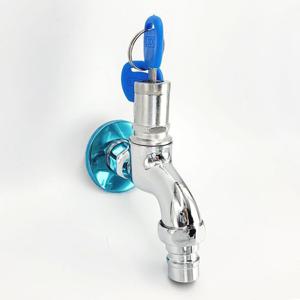 누수 도난 방지 잠금장치 수도꼭지 수전 호스 연결 구