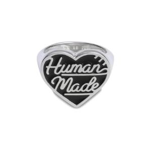 25 FW 휴먼메이드 하트 셰이프 실버 링 HM27GD064BK TP442098310