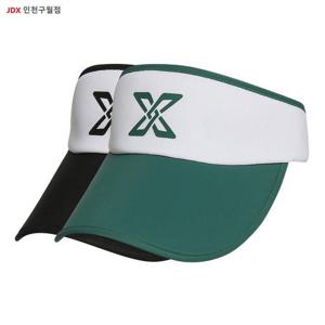 JDX X1CPW6905 골프 여성 배색 리본 바이져