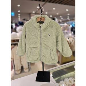 [블루독베이비] 25 FW(민트)SOFT  플리스점퍼(45A7067703)백일 돌 조카 선물 뽀글이 유아 아가옷 (45A70677