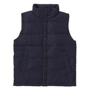 [뱅뱅]남녀공용 베이직 하이넥 오리털 조끼 NEL700