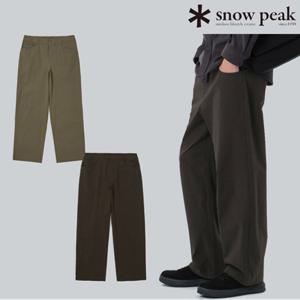 스노우피크 S25FMDPT90 클랜드 세미 와이드 팬츠