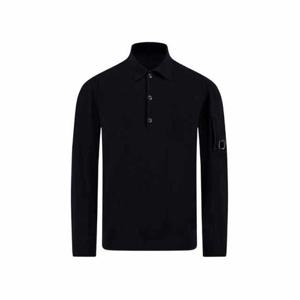 시피컴퍼니 엑스트라파인 울 폴로 니트 블랙 남성 19CMKN038A 005528A 999