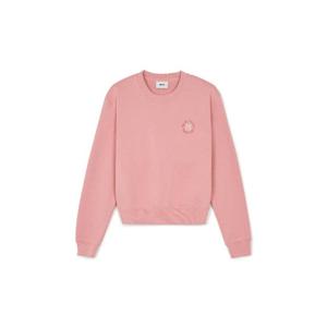 M MLB긴팔티 GQC 3FMTB0244-50PKM 여성 베이직 원형로고 크롭 맨투맨 뉴욕양키스