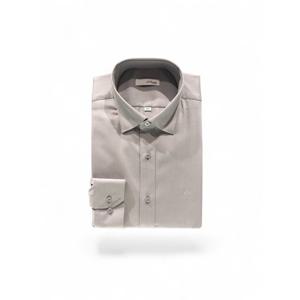 [에스티듀퐁(셔츠)]그레이 스냅버튼카라 슬림핏셔츠 SE5FM21LS305SGY