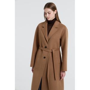 아떼 바네사브루노 24FW 스테디셀러 카멜 포켓배색 울캐시미어혼방 코트 WVCO4D413CM