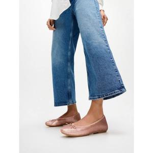 [핏플랍][삼성물산공식]여성 리본 레더 플랫슈즈_클래식 베이지 (FT59K2M03A)