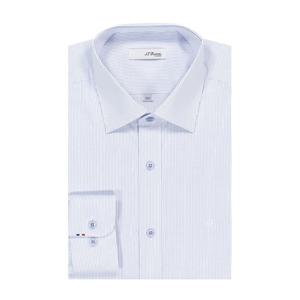 [에스티듀퐁(셔츠)]스트레치 소재 핀 스트라이프 패턴 슬림핏 셔츠SE5FM21LS320SBU
