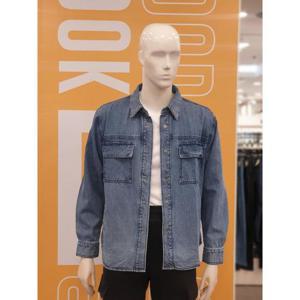 뱅뱅 세이브존02 면100%오버핏 청셰킷남방 NSLD 64