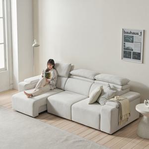 슬립스토아 루체 모션 슬라이딩 패브릭 4인 소파