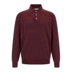 브루넬로 쿠치넬리 폴로 티셔츠 M2200295CEG54 Dark Red