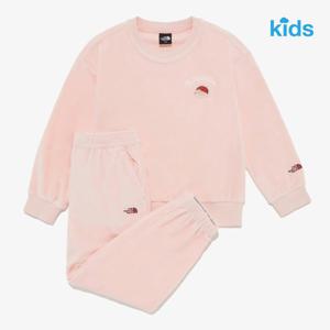 노스페이스키즈 애니메이트 스웻 세트-NM5MR62U