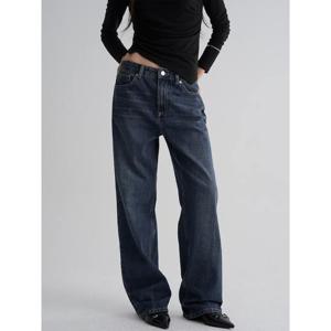 (355921LPBR) [에잇세컨즈] 스트레이트 데님  네이비