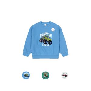 탑텐키즈 MKF1TR1102 남아 라이트 테리 시퀸 스웨트 셔츠