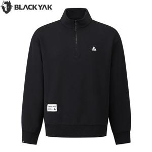 블랙야크 남여공용 데일리 아노락 집업 긴팔티셔츠 클라이밍 아노락 맨투맨3 1BYSSFU904BK