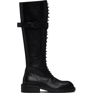 25 FW 앤드뮐미스터 여성 블랙 하이 대니 롱 부츠 252378F115000