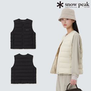 스노우피크 S25WWTDV59 에어리 여성 라운드넥 경량 다운 베스트