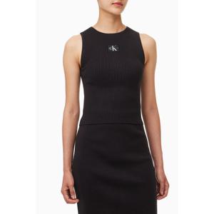 [캘빈클라인 진]여성 우븐라벨 스웨터 탱크탑 J223616