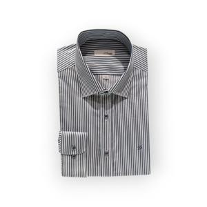 [에스티듀퐁(셔츠)]네이비 스트라이프 슬림핏셔츠 SE5FM21LS364SNY